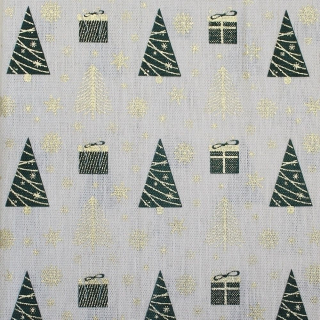 Stolní běhoun polyester 45x150cm vánoční