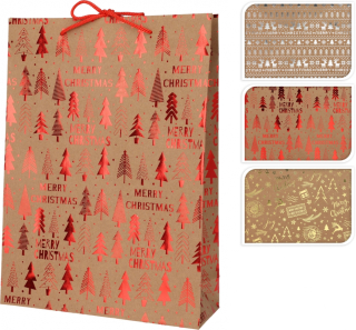 Dárková taška 35x9x12,5 cm, mix druhů