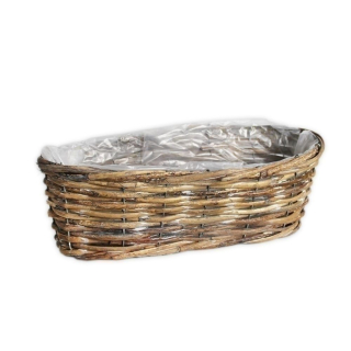 Truhlík ratan 34cm natural