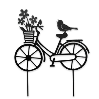 Kolo zápich kov 17,5cm černá