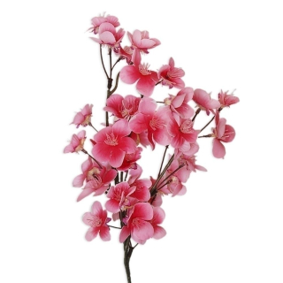 Jabloň květ pvc 46cm tm.růžová