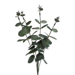 Eucalyptus keřík polyester x4/60cm