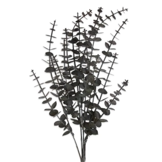 Eucalyptus pvc 43cm tm.šedá