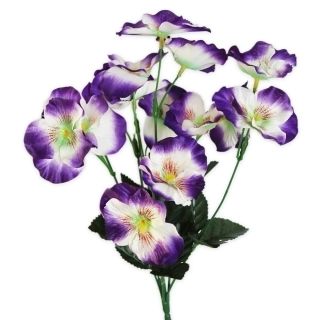 Macešky kytice x14/29cm fialová