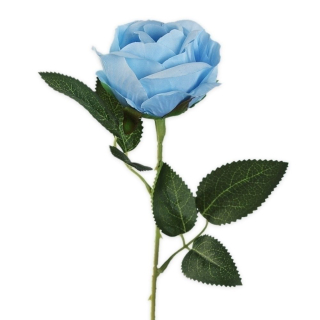 Růže na stonku 51cm sv.modrá