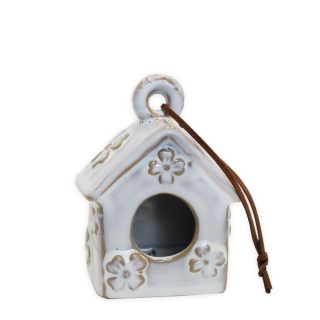 Budka závěs porcelán 10cm