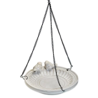 Pítko závěs porcelán 21cm bílá