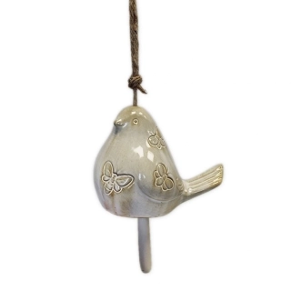 Ptáček zvonkohra porcelán 13/45cm