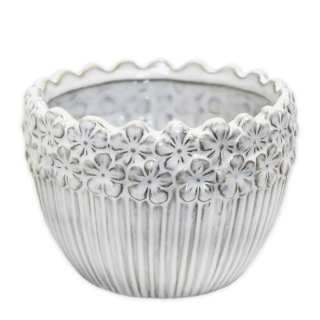 Obal porcelán pr.15,7V10,5cm bílá