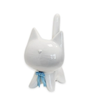 Kočka porcelán 15,3cm