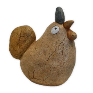 Slepice polyresin 20cm