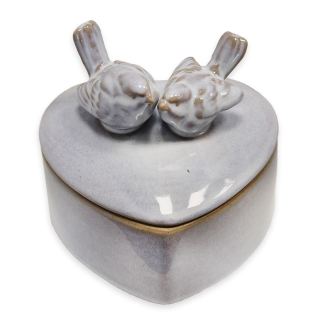 Dóza porcelán 13cm