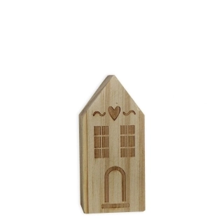 Domek dřevo 8cm
