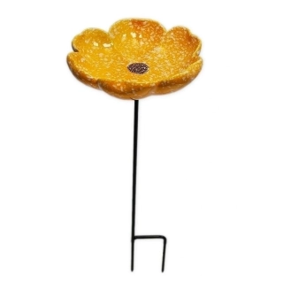 Pítko zápich porcelán pr.16V55cm žlutá