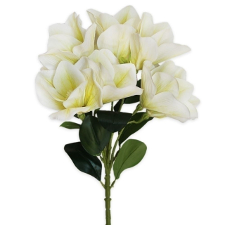 Magnólie větev  x9/78cm krém