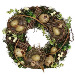 Věnec proutí velikonoce 28cm