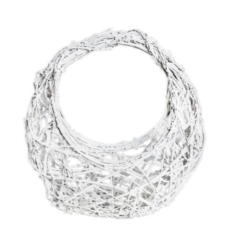 Koš větve 26,5cm bílá