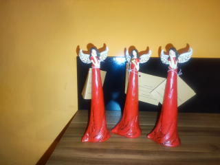 Keramický andílek 15 cm