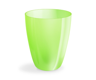 Květináč na orchideje 120 mm Aga, zelený transparentní