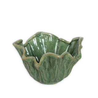 Miska porcelán 18,8cm zelená