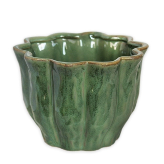 Obal porcelán pr.18,4cm zelená