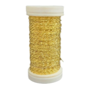 OASIS ZigZag floristický drát zlatý 0,3 mm – 50 g (70 m)
