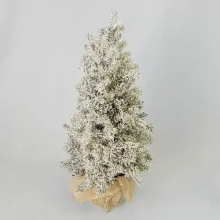 Stromeček zasněžený 56cm bílá