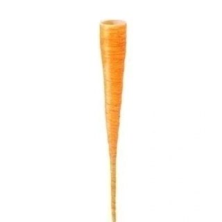 Držák – sisalový rožek 4 × 40 cm světle oranžový