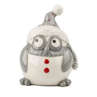 Sova porcelán 16,2cm
