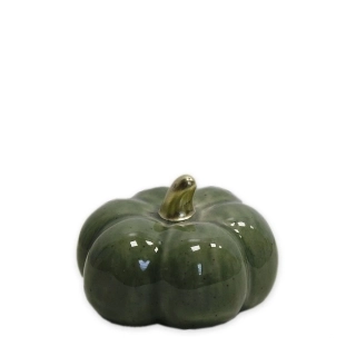 Dýně porcelán 5,5cm zelená