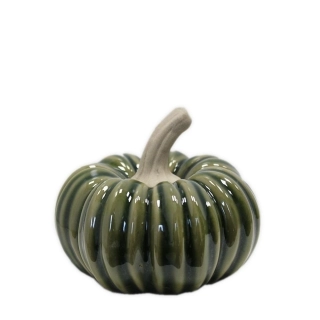 Dýně porcelán 9,2cm zelená