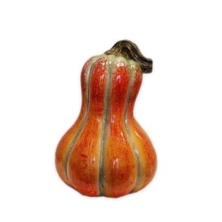 Dýně keramika 23cm oranž