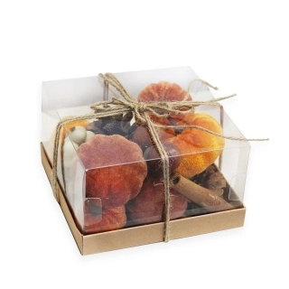 Podzimní přízdoby box mix oranž