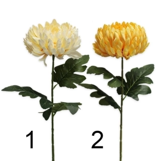 Chryzanthéma plnokvětá pr.12/66cm mix žlutá 2barvy
