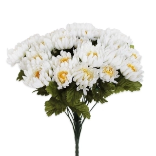 Chryzantéma kytice x24/42cm krém