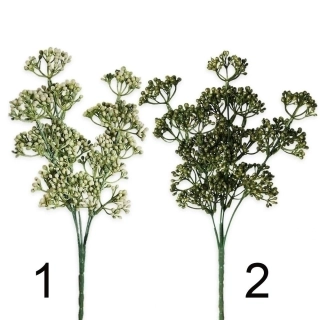 Bobule zápich pvc 31cm mix sv.zelená/zelená