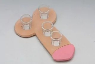 Keramický tác se štamprlemi