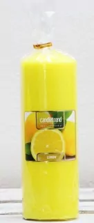 Svíčka válec Lemon 16,5 cm