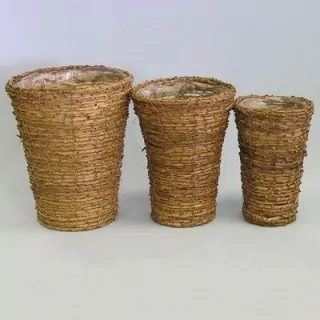 Váza modřínové větvičky S/3, dia25, H29cm